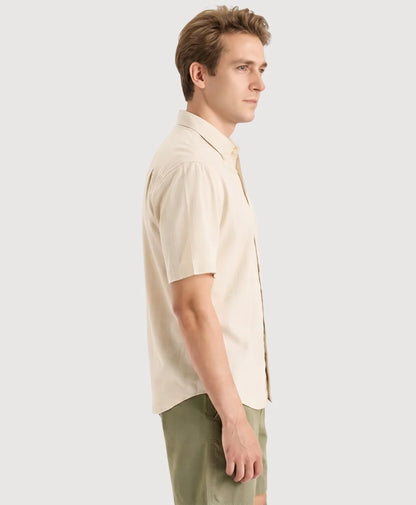 Camisa Hombre Ultimate Algodon Khaki