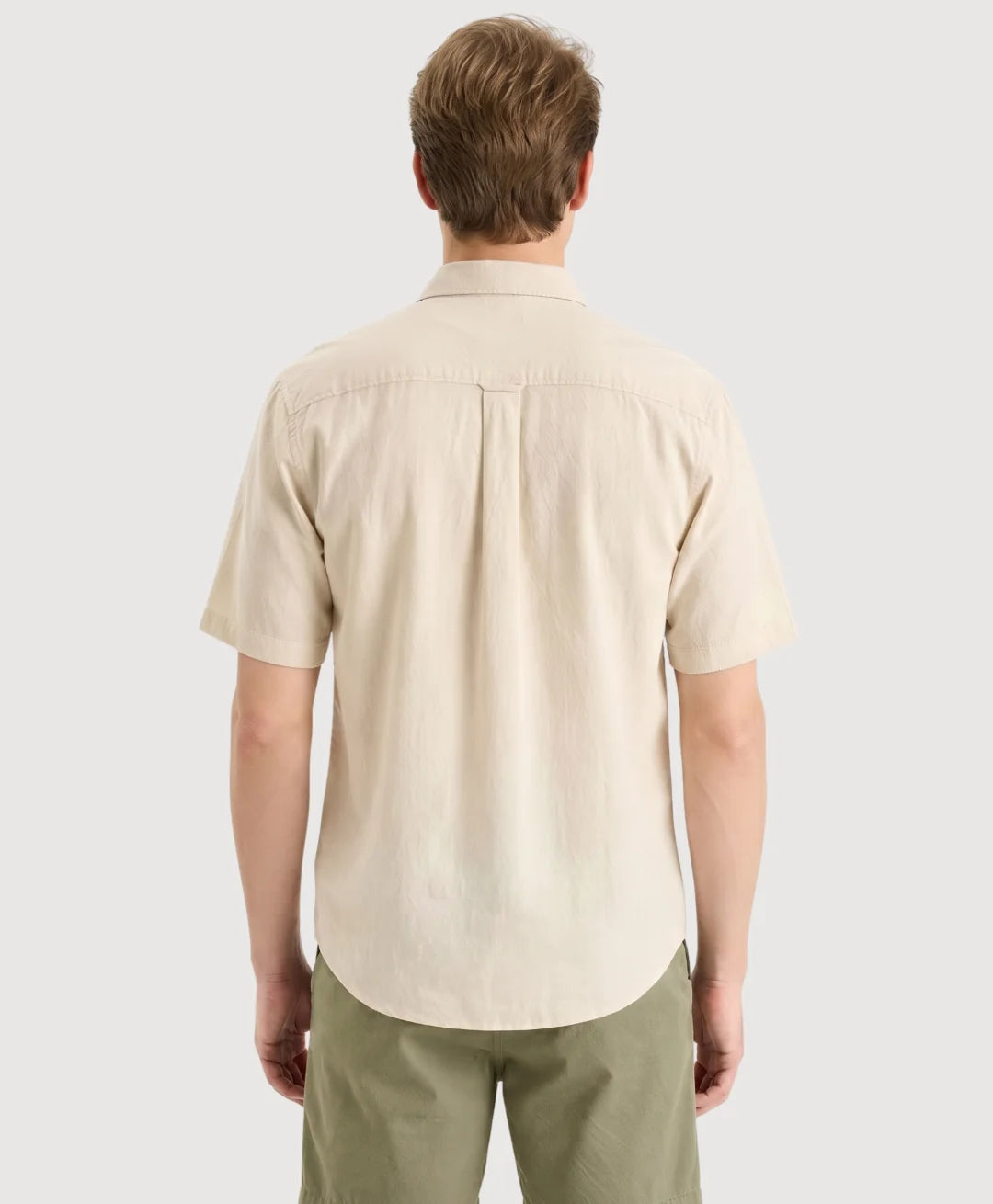 Camisa Hombre Ultimate Algodon Khaki