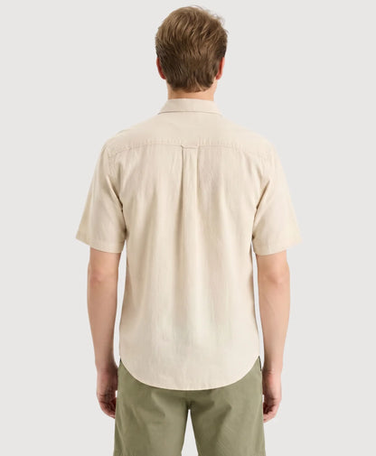 Camisa Hombre Ultimate Algodon Khaki