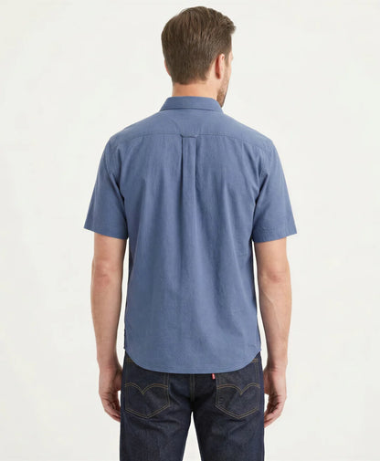 Camisa Hombre Ultimate Algodon Azul
