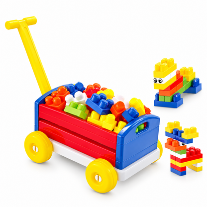 Carrito Arrastre Con Bloques