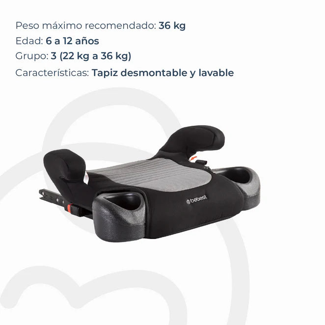 Alzador Isofix Gris