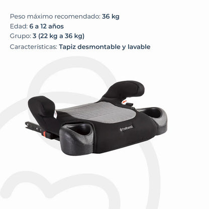 Alzador Isofix Gris