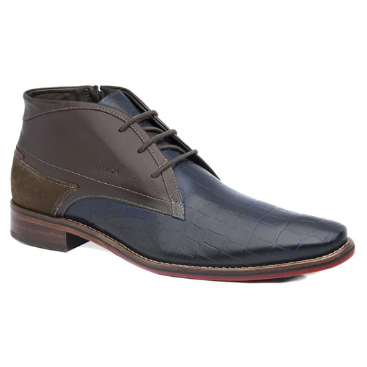 Botín Hombre Caravaggio 5678 Azul Casual