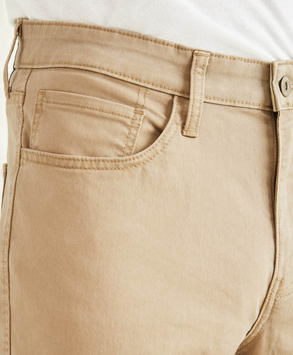 Pantalón Hombre Casual Jean Cut Straight Fit Khaki