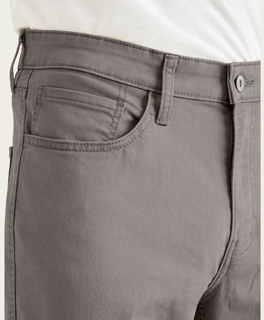 Pantalón Hombre Casual Jean Cut Straight Fit Gris