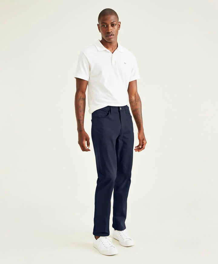 Pantalón Hombre Casual Jean Cut Straight Fit Navy
