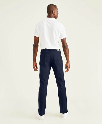 Pantalón Hombre Casual Jean Cut Straight Fit Navy