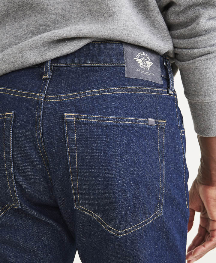 Jeans Hombre Cut Straight Azul