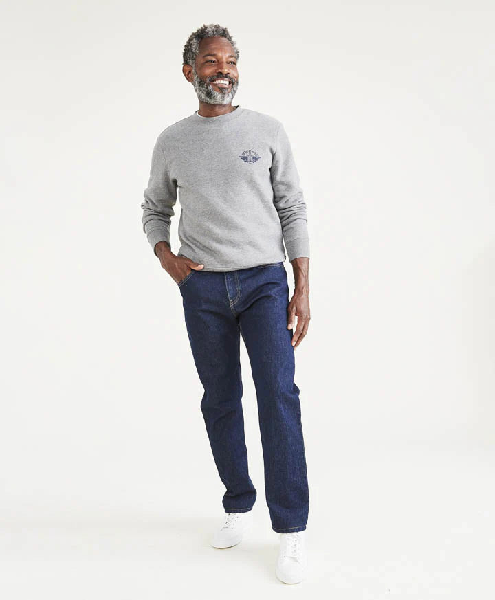 Jeans Hombre Cut Straight Azul