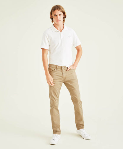 Pantalon Hombre Jean Cut Straight Khaki