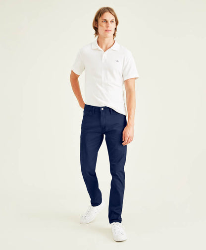 Pantalon Hombre Jean Cut Straight Azul