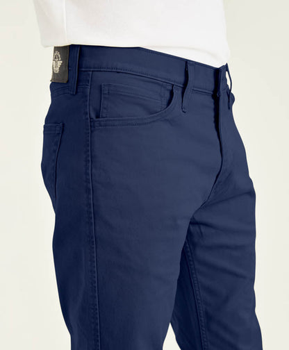 Pantalon Hombre Jean Cut Straight Azul
