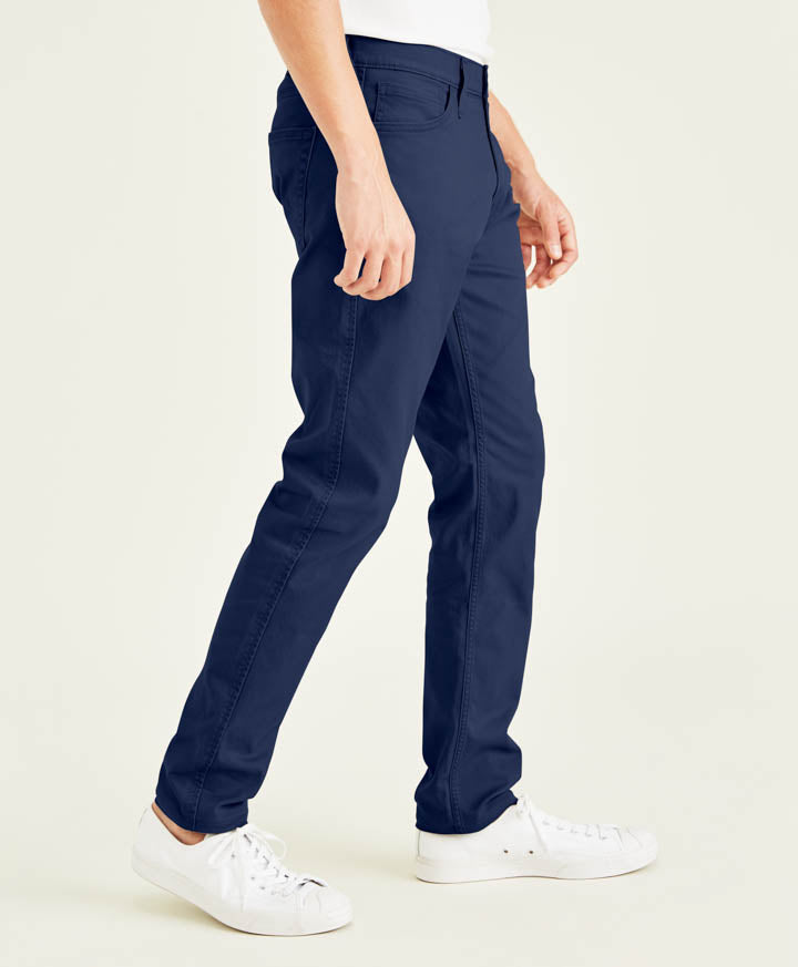 Pantalon Hombre Jean Cut Straight Azul