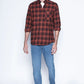 Camisa Hombre Check Orlando Fj Copper