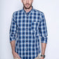 Camisa Hombre Cuadro Chicago F Navy