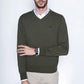 Sweater Hombre Smart Casual L/S Military