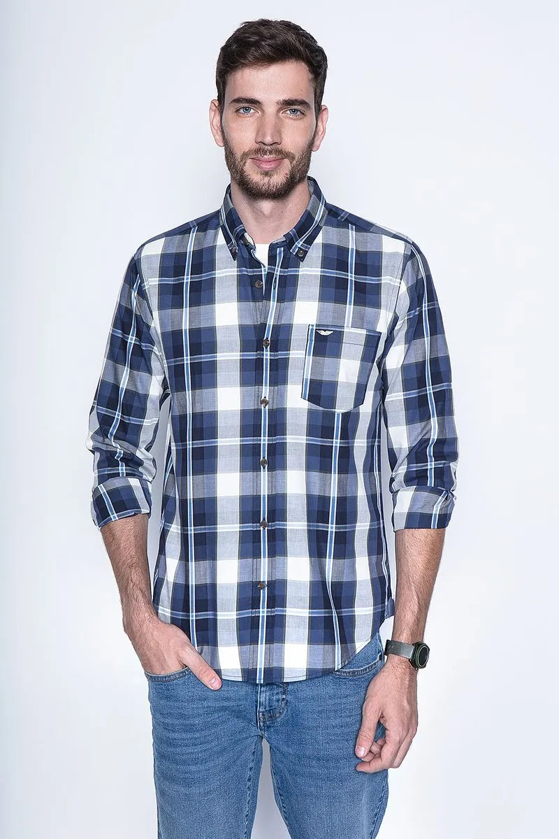 Camisa Hombre Check Colorado Fj Military