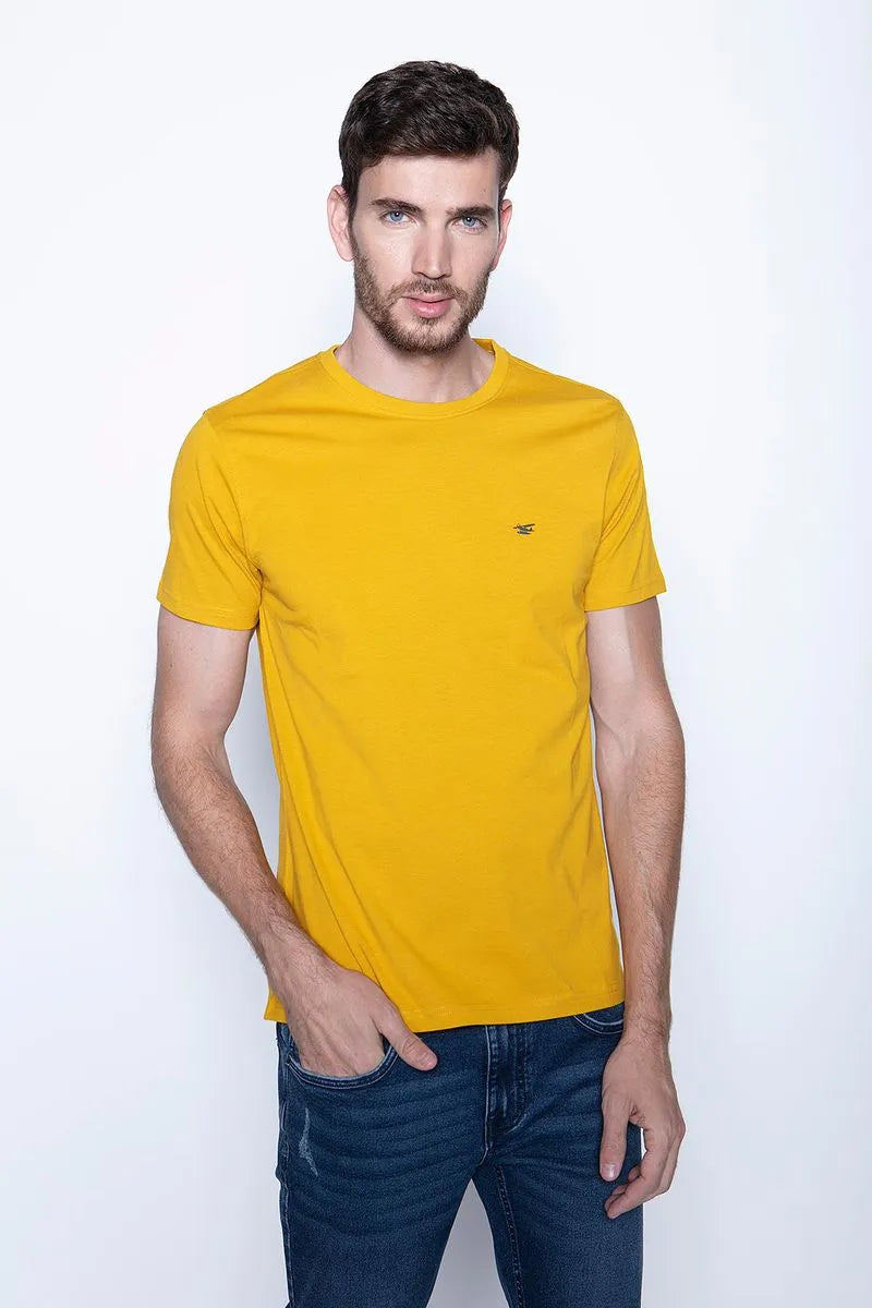 Polera Hombre Básica Mc Mustard