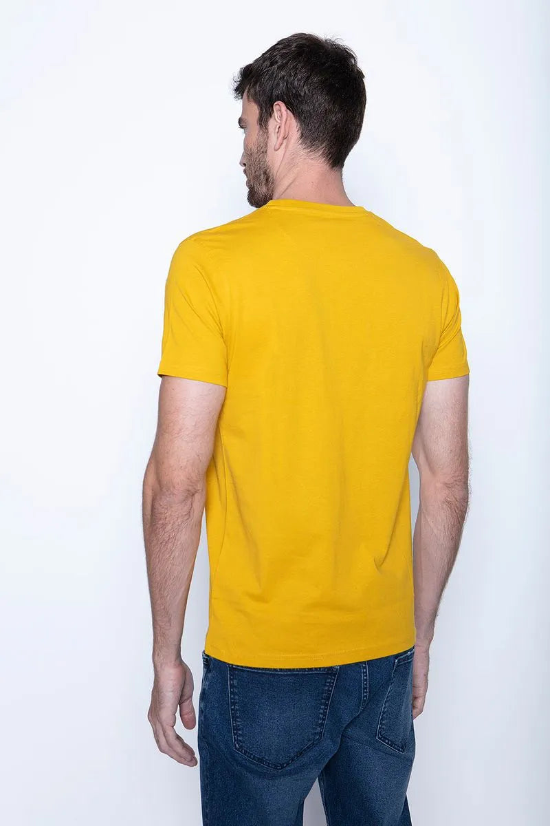 Polera Hombre Básica Mc Mustard