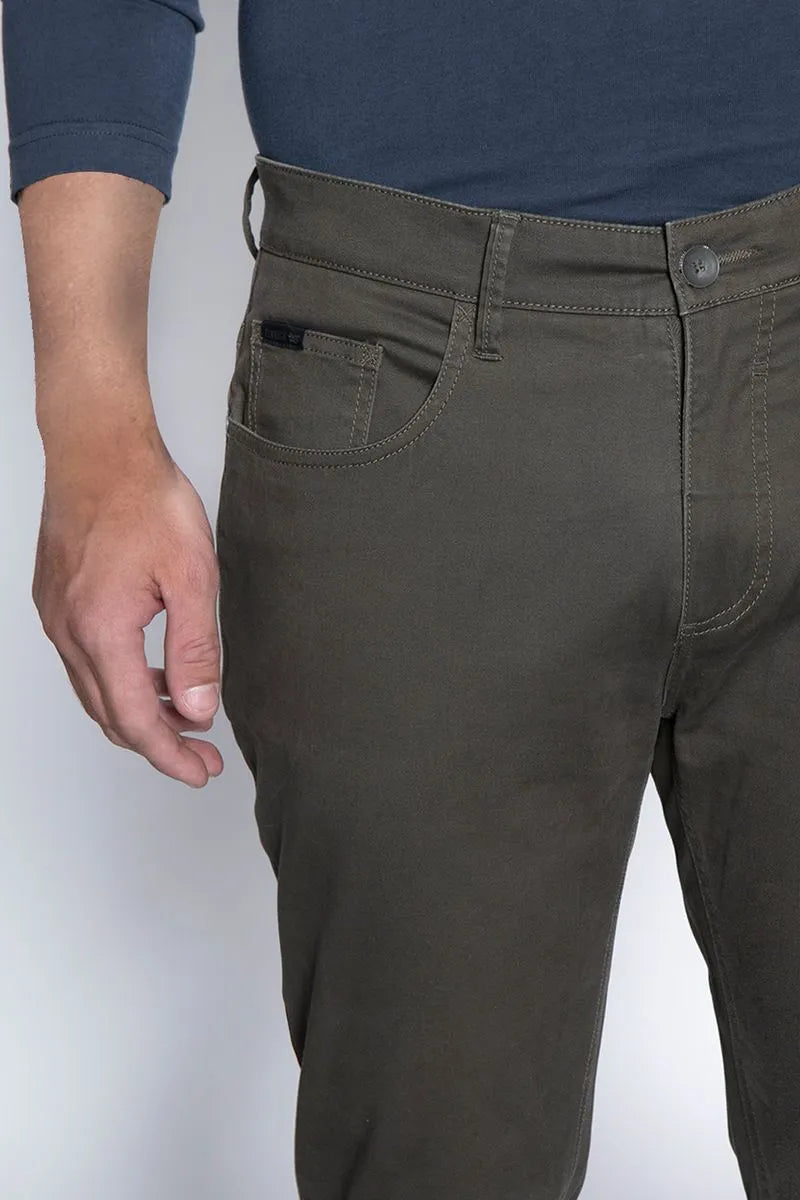 Pantalón Hombre Five Pocket Military