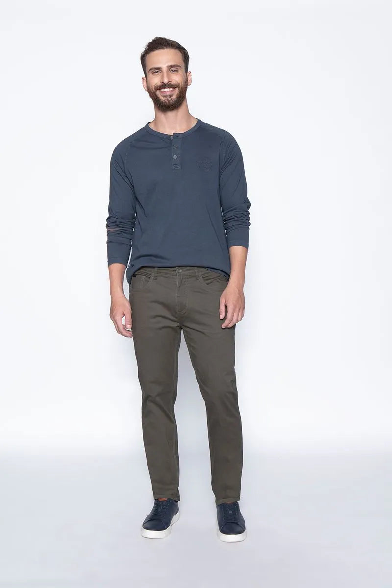 Pantalón Hombre Five Pocket Military