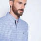 Camisa Hombre Checkered Madison Sm Navy