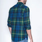 Camisa Hombre Cuadro Texas Fj Green