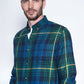 Camisa Hombre Cuadro Texas Fj Green