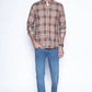 Camisa Hombre Checkered Denver F Camel