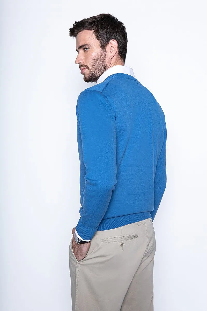 Sweater Hombre Smart Casual L/S Ocean