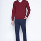 Sweater Hombre Smart Casual L/S Burgundy