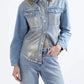 Chaqueta Mujer Sobre camisa Denim Folia Azul