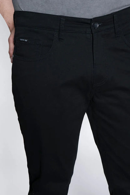 Pantalón Hombre Five Pocket Black