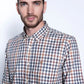 Camisa Hombre Check Virginia F Camel