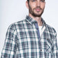 Camisa Hombre Check California Fj Green