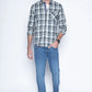 Camisa Hombre Check California Fj Green