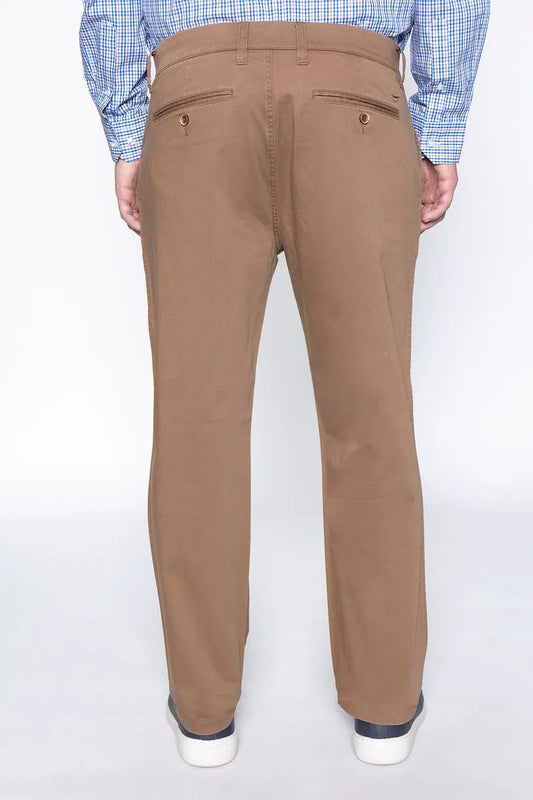 Pantalón Hombre Twill Without Pleats Camel