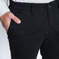 Pantalón Hombre Twill Black Slim Negro