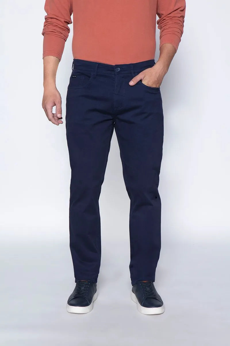 Pantalón Hombre Five Pocket Dk.Blue