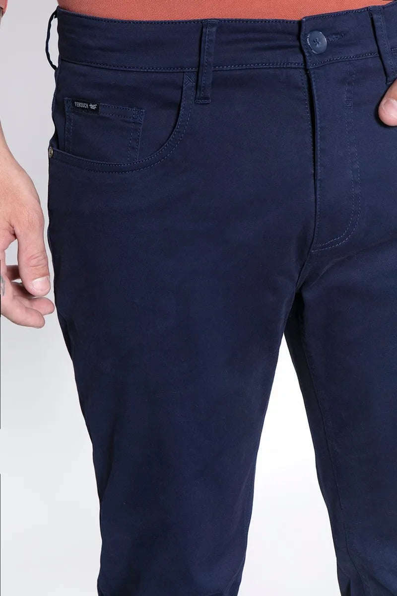 Pantalón Hombre Five Pocket Dk.Blue