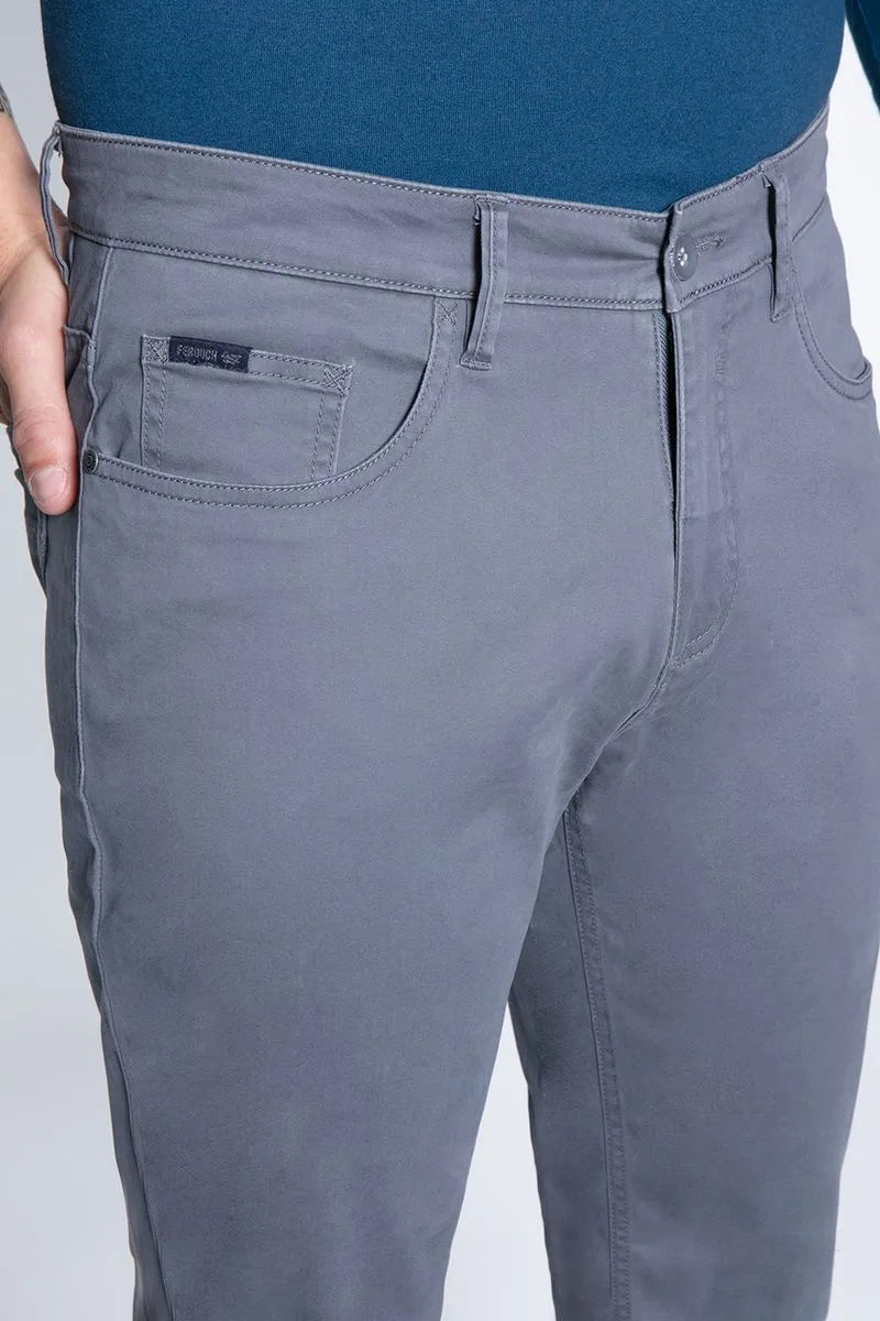 Pantalón Hombre Five Pocket Metal