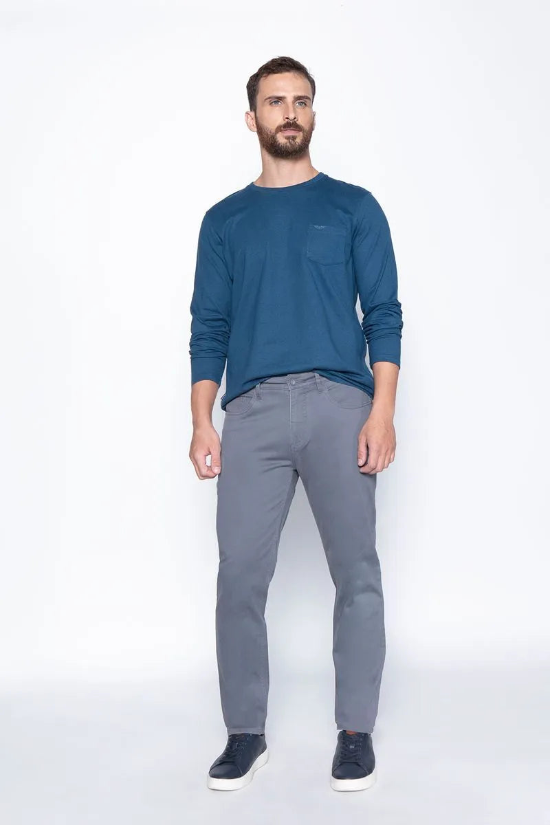 Pantalón Hombre Five Pocket Metal