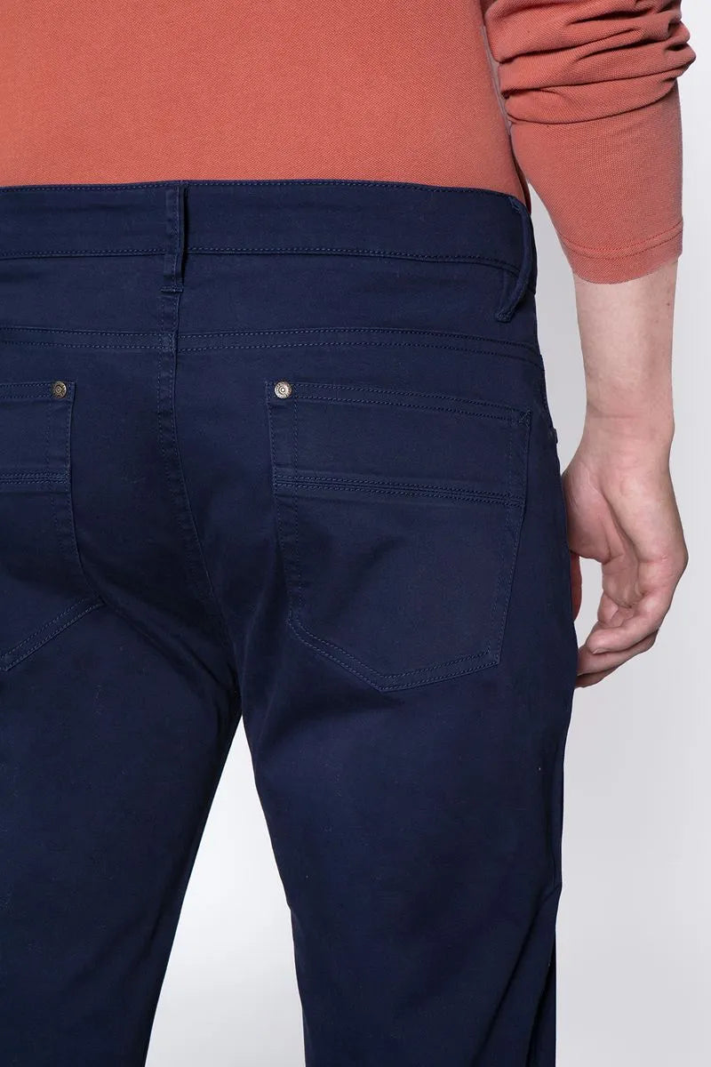 Pantalón Hombre Five Pocket Dk.Blue