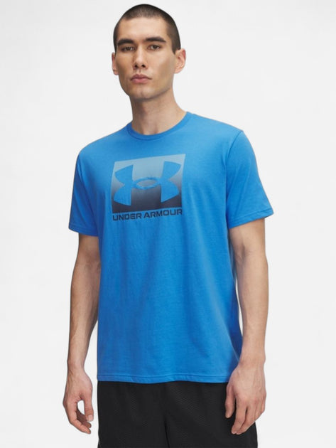 Polera Hombre Manga Corta Azul