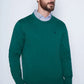 Sweater Hombre Round Neck Paris Green