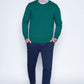 Sweater Hombre Round Neck Paris Green