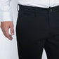 Pantalón Hombre Twill Black Without Pleats Negro