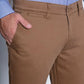 Pantalón Hombre Twill Slim Camel