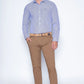 Pantalón Hombre Twill Slim Camel